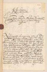 4 vues  - Auteur non identifié. Lettre signée [J?]edinger, secretar[ius]\' avec cachet à Louis Tronchin.- Gratianopoli [Grenoble], \'8 cal[endas] feb[ruarii]\' [25 janvier] 1688 (ouvre la visionneuse)
