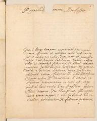 4 vues  - Hollebeek, Petrus. Lettre autographe signée avec cachet à Louis Tronchin.- Paris, 8 mars 1672 (ouvre la visionneuse)