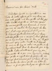 4 vues  - Chouet, Jean-Robert. Lettre autographe signée avec cachet à Louis Tronchin.- Lyon, 16 avril 1672 (ouvre la visionneuse)