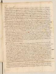 4 vues  - Chouet, Jean-Robert. Copie d\'une lettre au proposant L. Sarrasin.- sans lieu, [peu après le 1er juillet 1680] (ouvre la visionneuse)