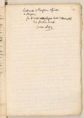 21 vues  - Chouet, Jean-Robert. Copie d\'une lettre à un correspondant non identifié .- juillet 1682 (ouvre la visionneuse)