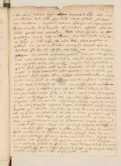 2 vues  - Mussard, Pierre. Lettre autographe avec cachet à Louis Tronchin.- sans lieu, 1er octobre 1662 (ouvre la visionneuse)