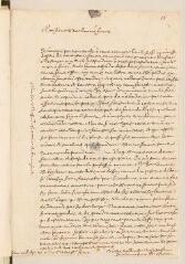 2 vues  - Mestrezat, Philippe. Lettre autographe signée avec cachet à Louis Tronchin.- Genève, 8 avril 1657 (ouvre la visionneuse)