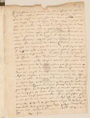 2 vues  - Mussard, Pierre. Lettre autographe avec cachet à Louis Tronchin.- [Lyon], 1er juin [1669] (ouvre la visionneuse)