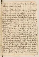 6 vues Chouet, Jean-Robert. Lettre autographe signée avec cachet à Louis Tronchin.- Saumur, 21 décembre 1667