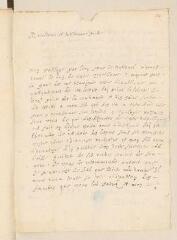 4 vues  - Bernard, Jean, pasteur à Velaux. Lettre autographe signée avec cachet à Louis Tronchin.- Velaux, 29 mai 1662 (ouvre la visionneuse)
