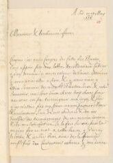 4 vues  - Alpée de Saint-Maurice, Jacques. Lettre autographe signée avec cachet à Louis Tronchin.- Sedan, 14 mai 1668 (ouvre la visionneuse)