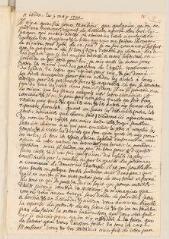 4 vues  - La Bastide, Marc-Antoine de. Lettre autographe signée avec cachet à Louis Tronchin.- Londres, 5 mai 1700 (ouvre la visionneuse)