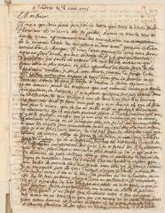 6 vues  - La Bastide, Marc-Antoine de. Lettre autographe signée avec cachet à Louis Tronchin.- Londres, 13/2 août 1701 (ouvre la visionneuse)