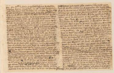 2 vues  - La Bastide, Marc-Antoine de. Lettre autographe non signée [à Louis Tronchin].- sans lieu, 23 septembre/4 octobre [1700] (ouvre la visionneuse)