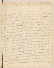 8 vues  - Crassell, O. Lettre autographe signée à Louis Tronchin.- \'Du camp devant Grann\' [Hongrie], 17/27 août [1683?] (ouvre la visionneuse)