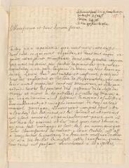 4 vues  - Dutoit, [Gaspard], m[inistre]. Lettre autographe signée avec cachet à Louis Tronchin.- Rolle, 20 juillet 1702 (ouvre la visionneuse)