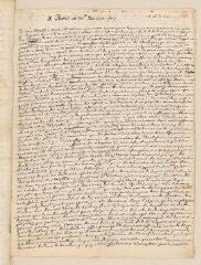 4 vues  - La Bastide, [Marc-Antoine de]. Copie d\'une lettre à \'M. d Cr.\' [de l\'Académie de Saumur].- Paris, 30 janvier 1675 (ouvre la visionneuse)