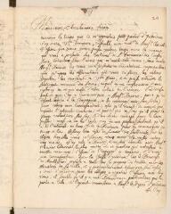 4 vues  - Dury, John. Lettre autographe signée \'J. Duré\' avec cachet à Louis Tronchin.- Lausanne, 26 septembre/6 octobre 1663 (ouvre la visionneuse)