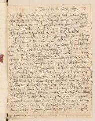 6 vues  - [Du Vidal, Franc?ois]. Lettre autographe non signée avec cachet à Louis Tronchin.- Tours, 21 juin 1683 (ouvre la visionneuse)