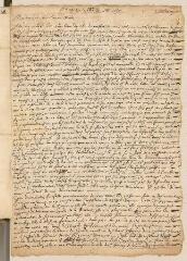 6 vues  - Vinay [fils] , [Alexandre] de, [ministre]. Lettre autographe signée avec cachet à Louis Tronchin.- Annonay, 18 juillet 1680 (ouvre la visionneuse)