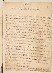 4 vues  - Rosselet, C[laude]. Lettre autographe signée \'C. Rosselet, m[inistre]\' avec cachet à Louis Tronchin.- Nîmes, 17 août 1660 (ouvre la visionneuse)