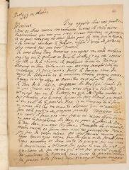 4 vues  - Leti, Gregorio. Lettre autographe signée sans adresse.- Paris, 10 octobre 1680 (ouvre la visionneuse)
