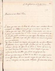 4 vues  - Ostervald, Jean-Frédéric. Lettre autographe signée avec cachet à Louis Tronchin.- Neuchâtel, 25 juillet 1702 (ouvre la visionneuse)