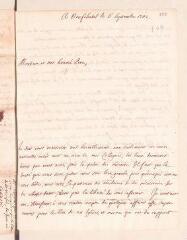 8 vues  - Ostervald, Jean-Frédéric. Lettre autographe signée à Louis Tronchin.- Neuchâtel, 6 septembre 1702 (ouvre la visionneuse)