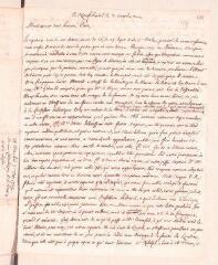 4 vues  - Ostervald, Jean-Frédéric. Lettre autographe signée à Louis Tronchin.- Neuchâtel, 7 octobre 1702 (ouvre la visionneuse)