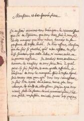 4 vues  - Tronchin, Louis. Lettre autographe signée avec cachet à Jean-Frédéric Ostervald.- Genève, 13 mars 1694 (ouvre la visionneuse)