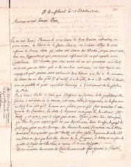 4 vues  - Ostervald, Jean-Frédéric. Lettre autographe signée à Louis Tronchin.- Neuchâtel, 25 octobre 1702 (ouvre la visionneuse)