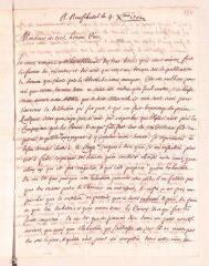 4 vues  - Ostervald, Jean-Frédéric. Lettre autographe signée avec cachet à Louis Tronchin.- Neuchâtel, 9 décembre 1702 (ouvre la visionneuse)