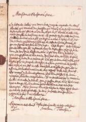 4 vues  - Tronchin, Louis. Lettre autographe signée avec cachet à Jean-Frédéric Ostervald.- Genève, 28 avril 1696 (ouvre la visionneuse)