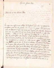 4 vues  - Ostervald, Jean-Frédéric. Lettre autographe signée avec cachet à Louis Tronchin.- Neuchâtel, 22 février 1699 (ouvre la visionneuse)