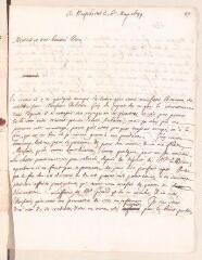 4 vues  - Ostervald, Jean-Frédéric. Lettre autographe signée à Louis Tronchin.- Neuchâtel, 6 mai 1699 (ouvre la visionneuse)