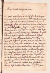 4 vues  - Tronchin, Louis. Lettre autographe signée avec cachet à Jean-Frédéric Ostervald.- Genève, 23 avril 1689 (ouvre la visionneuse)