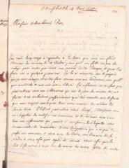 10 vues  - Ostervald, Jean-Frédéric. Lettre autographe signée à Louis Tronchin, avec des remarques d\'Ostervald sur la liturgie de Calvin.- Neuchâtel, 14 août 1700 (ouvre la visionneuse)