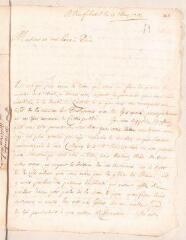 4 vues  - Ostervald, Jean-Frédéric. Lettre autographe signée à Louis Tronchin.- Neuchâtel, 11 mai 1701 (ouvre la visionneuse)