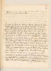 4 vues  - Ostervald, Jean-Frédéric. Lettre autographe signée avec cachet à Louis Tronchin.- Neuchâtel, 9 août 1705 (ouvre la visionneuse)