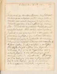 4 vues  - Montmollin, E[mer?] de. Lettre autographe non signée avec cachet à Antoine Tronchin.- Corsier, 13 septembre 1705 (ouvre la visionneuse)