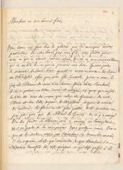 4 vues  - Ostervald, Jean-Frédéric. Lettre autographe signée avec cachet à [Etienne] Jallabert.- Neuchâtel, 23 avril 1704 (ouvre la visionneuse)