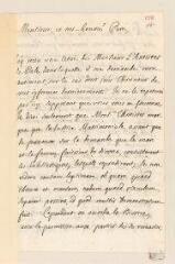 4 vues  - Ostervald, Jean-Frédéric. Lettre autographe signée avec cachet à Louis Tronchin.- Neuchâtel, 25 juin 1704 (ouvre la visionneuse)