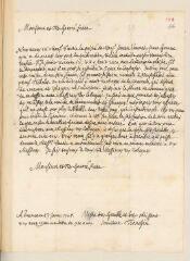 2 vues  - Tronchin, Louis. Lettre autographe signée avec cachet à Jean-Frédéric Ostervald.- Genève, 13 janvier 1705 (ouvre la visionneuse)