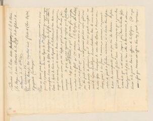 2 vues  - \'Traduction de la lettre écrite par Leurs Excellences de Berne au doyen et aux ministres de la classe de Neufchatel et Vallangin le 16 décembre 1702\', jointe à la lettre des f. 16-19 (ouvre la visionneuse)