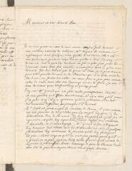 4 vues  - Chamier, Daniel. Lettre autographe signée à Louis Tronchin.- Neuchâtel, 28 juin 1688 (ouvre la visionneuse)