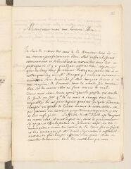4 vues  - Chamier, Daniel. Lettre autographe signée à Louis Tronchin.- sans lieu, 15 juillet 1688 (ouvre la visionneuse)