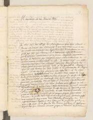 4 vues  - Chamier, Daniel. Lettre autographe signée à Louis Tronchin.- sans lieu, 21/31 août 1688 (ouvre la visionneuse)