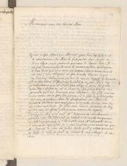 4 vues  - Chamier, Daniel. Lettre autographe signée à Louis Tronchin.- Neuchâtel, 25 octobre 1688 (ouvre la visionneuse)