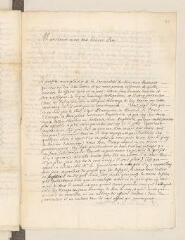4 vues  - Chamier, Daniel. Lettre autographe signée à Louis Tronchin.- Neuchâtel, 7 décembre 1688 (ouvre la visionneuse)