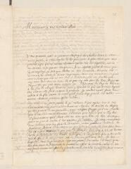 4 vues  - Chamier, Daniel. Lettre autographe signée à Louis Tronchin.- sans lieu, 24 avril 1689 (ouvre la visionneuse)