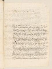 4 vues  - Chamier, Daniel. Lettre autographe signée à Louis Tronchin.- Neuchâtel, 19 septembre 1689 (ouvre la visionneuse)