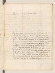 4 vues  - Chamier, Daniel. Lettre autographe signée à Louis Tronchin.- Neuchâtel, 31 mars 1690 (ouvre la visionneuse)