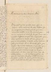 4 vues  - Chamier, Daniel. Lettre autographe signée à Louis Tronchin.- Neuchâtel, 20/30 septembre 1690 (ouvre la visionneuse)
