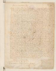 2 vues  - Chamier, Daniel. Lettre autographe signée à Louis Tronchin.- Londres, 29 mai 1696 (ouvre la visionneuse)